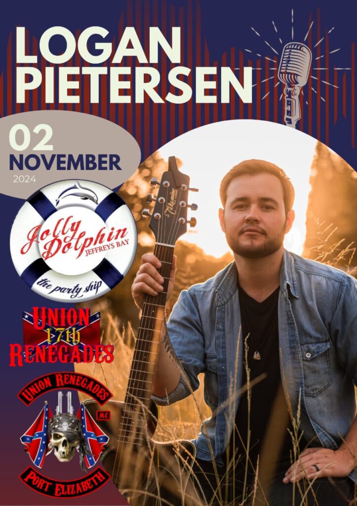Live @Jollydolphin J Bay Jefffreys Bay The Party Ship Memorable Performances: Logan's shows are known for their passion, energy, and unforgettable atmosphere.
